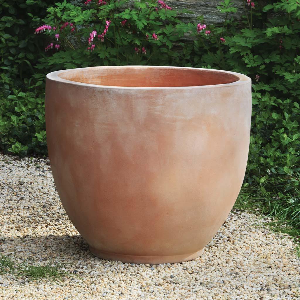 Causago Round Planter || Terra Cotta