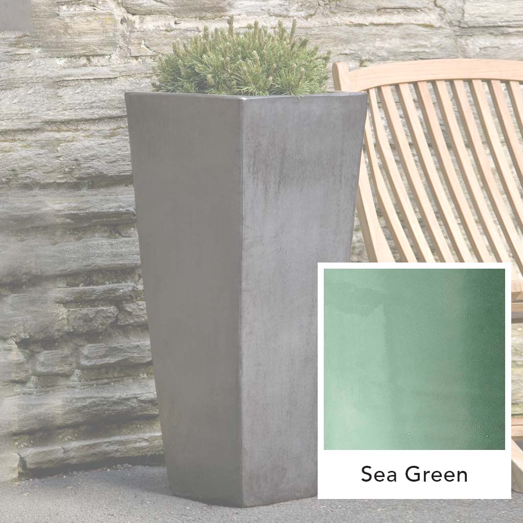 Faro Grote Vierkante Plantenbak || Zee Groene