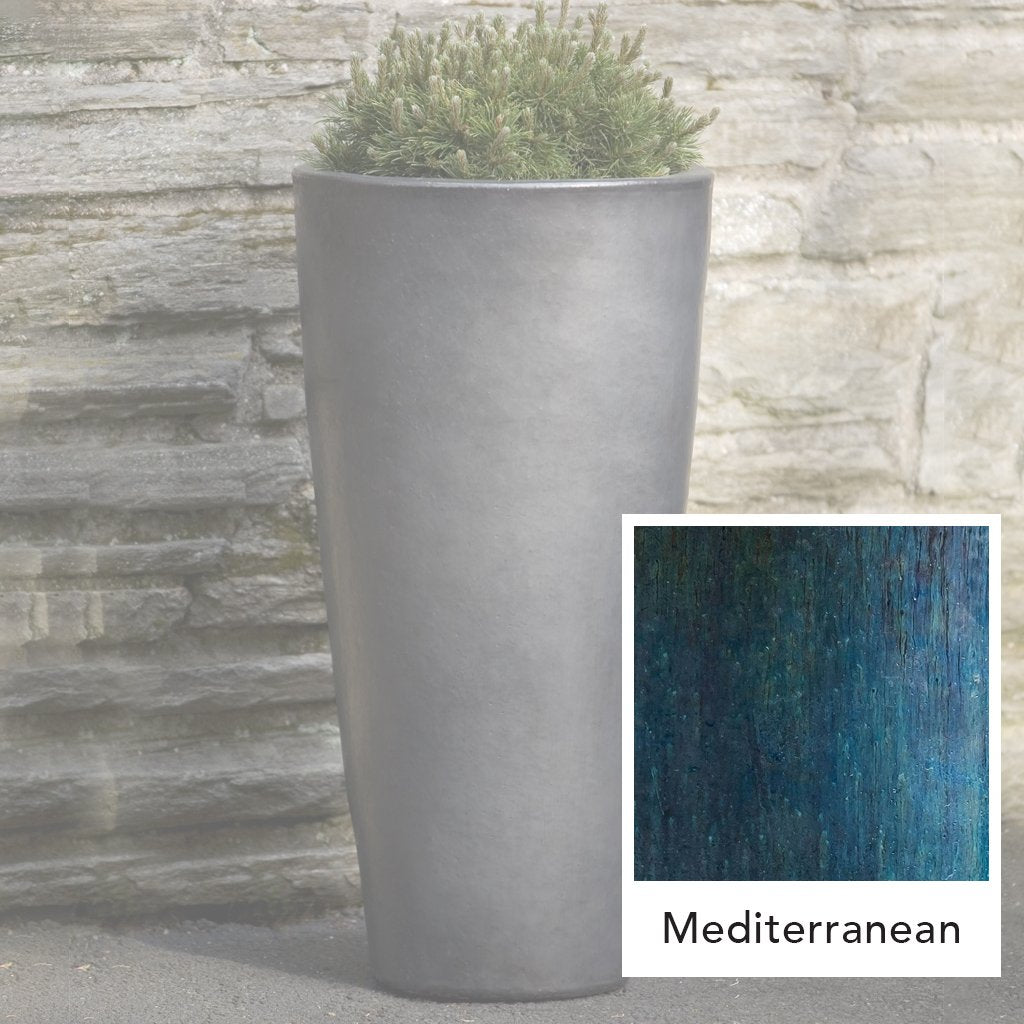 Aluan Grote Ronde Plantenbak || Mediterraan
