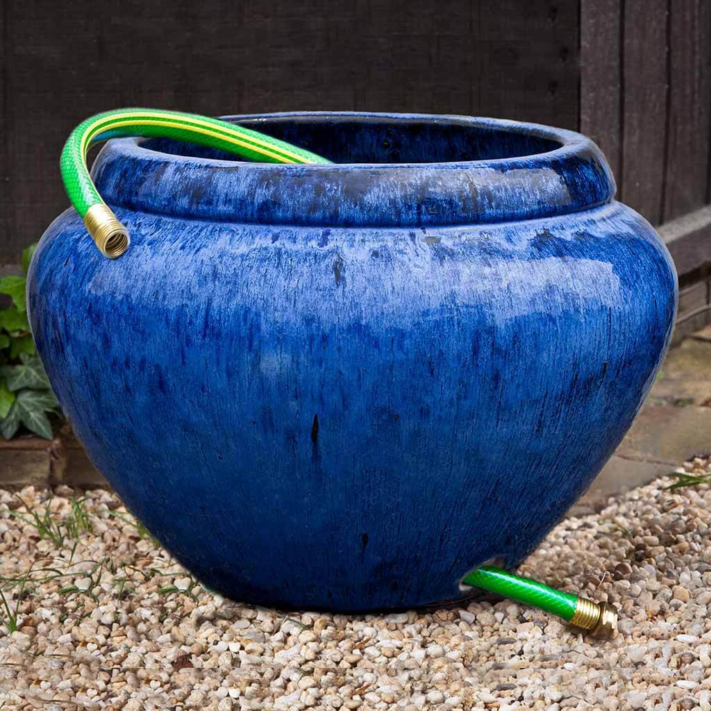 Hose Pot With Lip || Riviera Blue