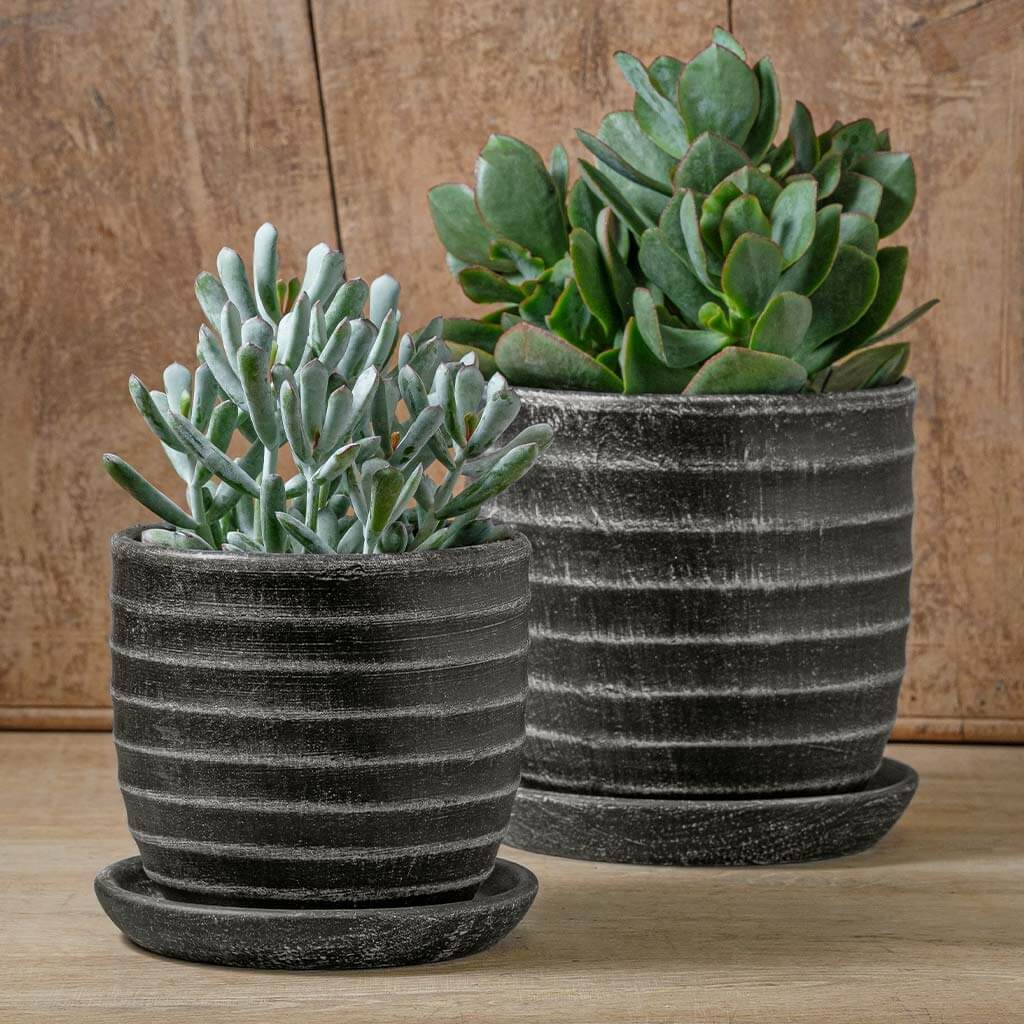 Parallel Planter || Dusty Black