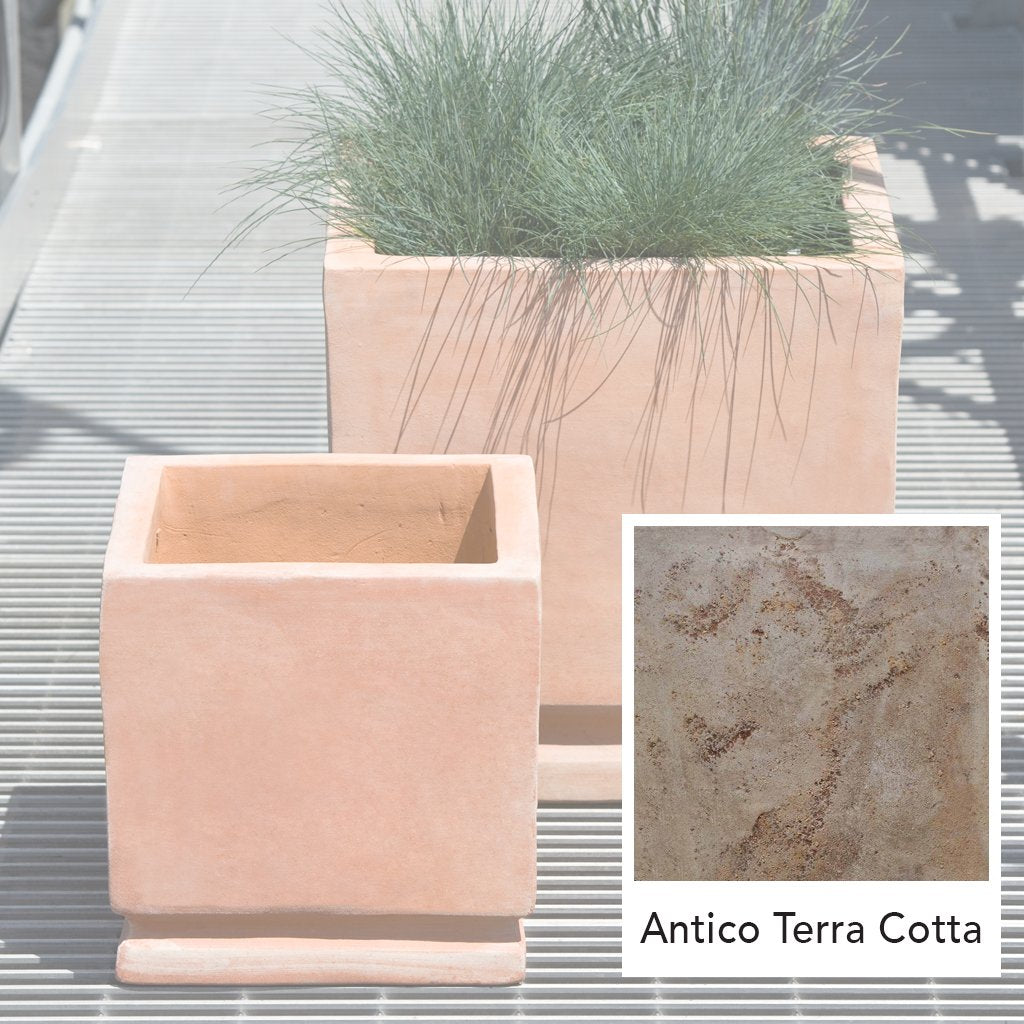Jardinera Cuadros || Terracota Antico
