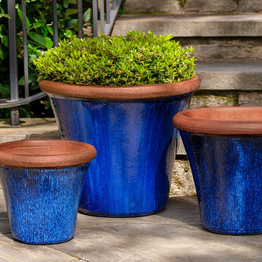 Brighton Planter || Riviera Blue
