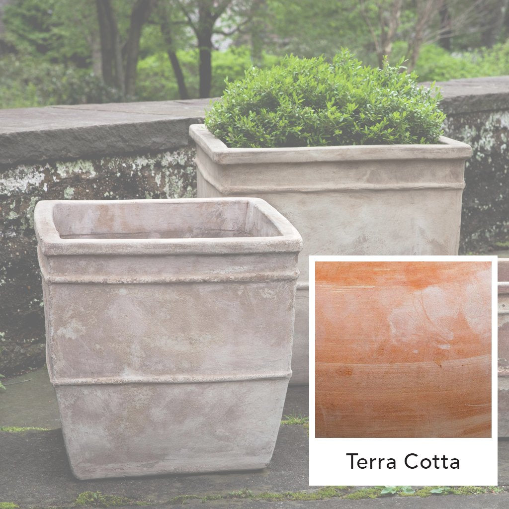 Antico Quadratischer Pflanztopf || Terrakotta