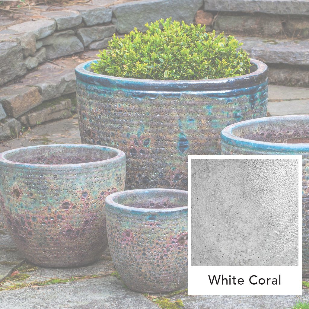 Aspara Planter || White Coral