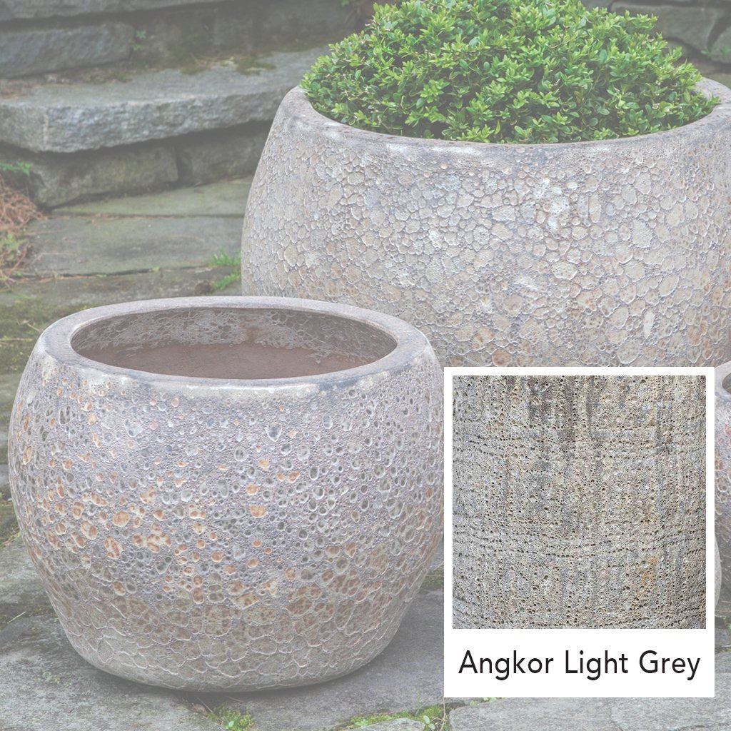 Naxos Planter || Angkor Light Grey