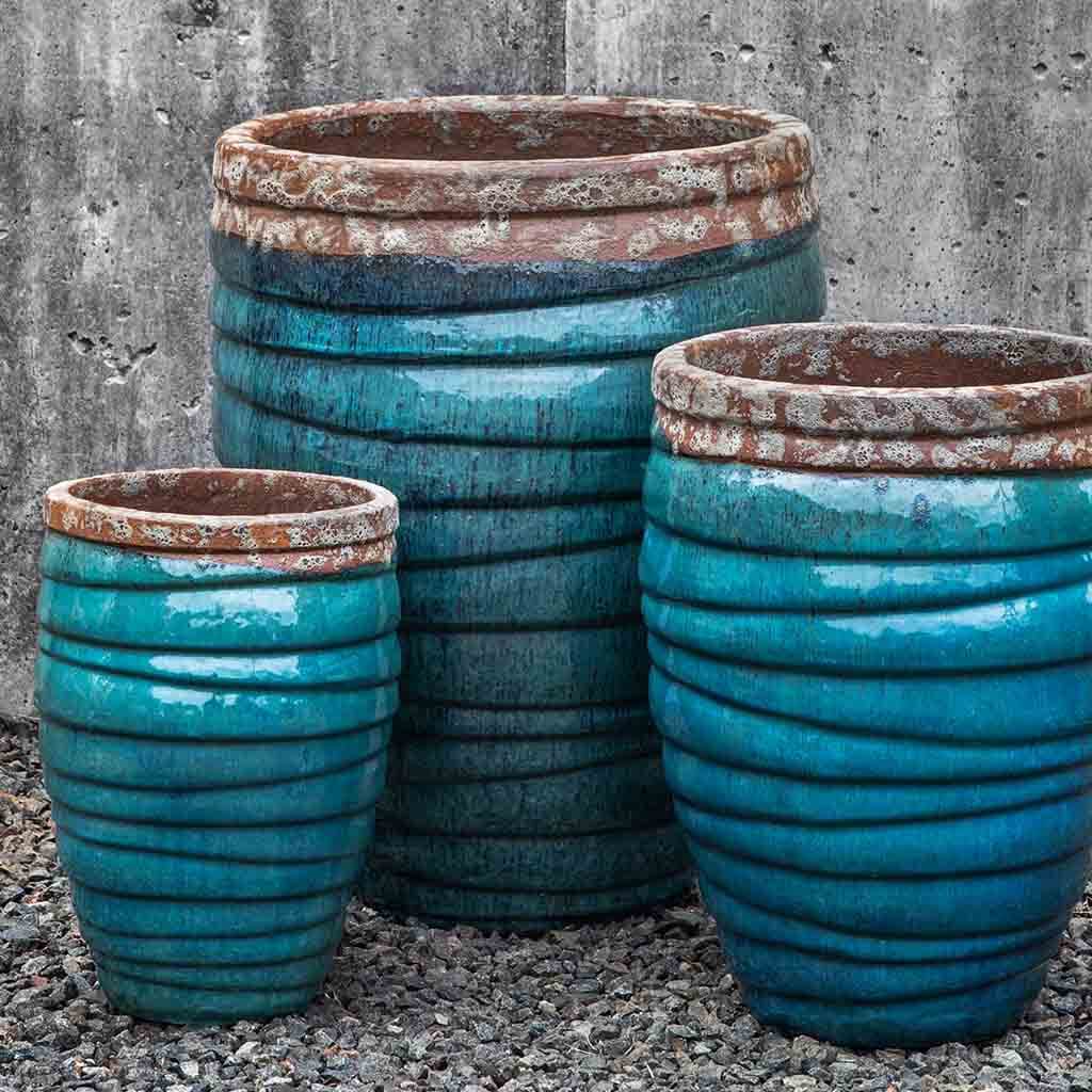 Guaracha Planter || Beachcomber Aqua