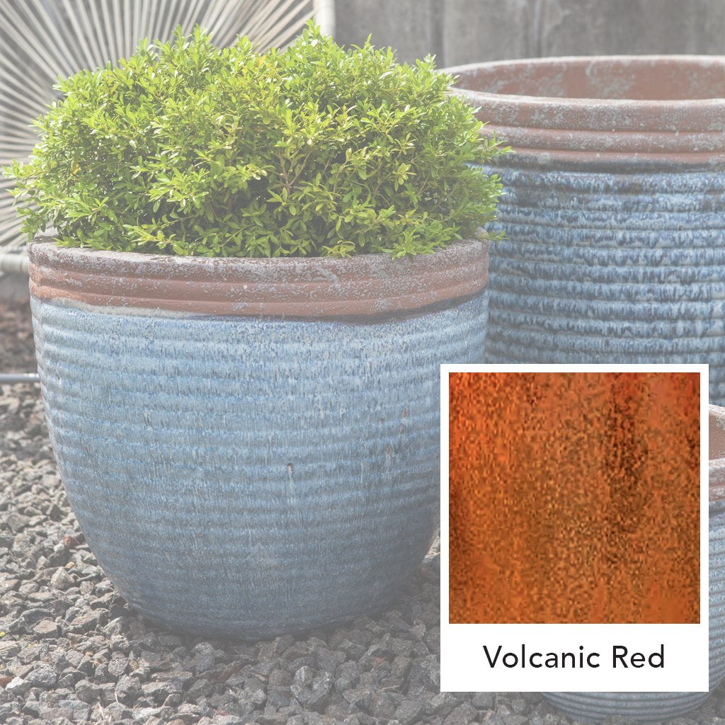 Vaso Nevis || Rosso Vulcanico