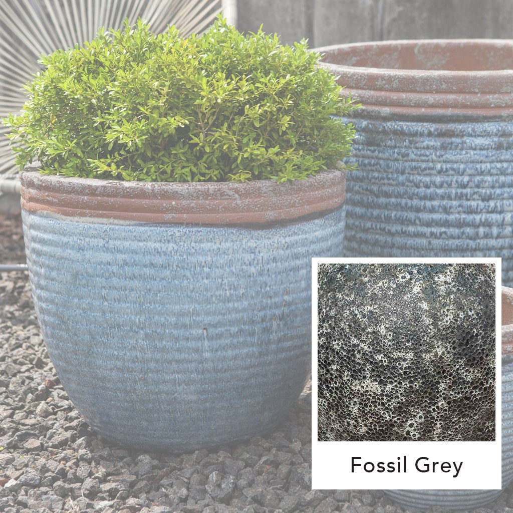 Vaso Nevis || Grigio Fossile