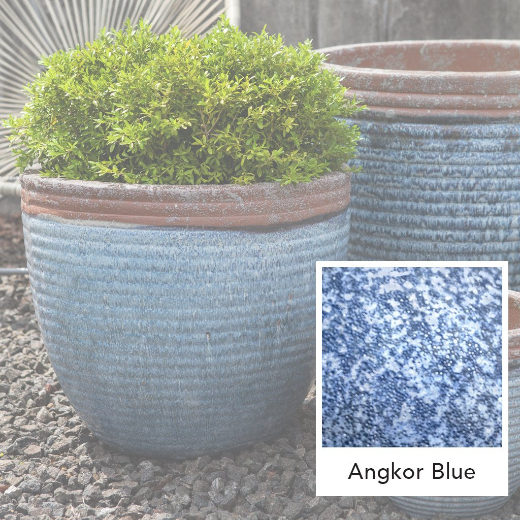 Nevis Pflanztopf || Angkor Blau