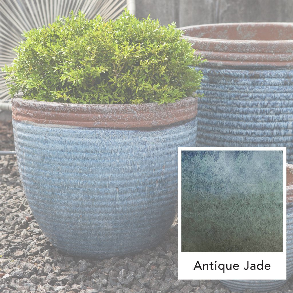 Nevis Pflanztopf || Antike Jade