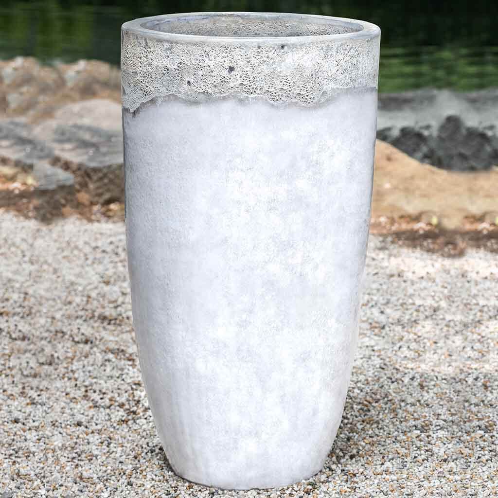 Ixtapa Planter || Beachcomber White