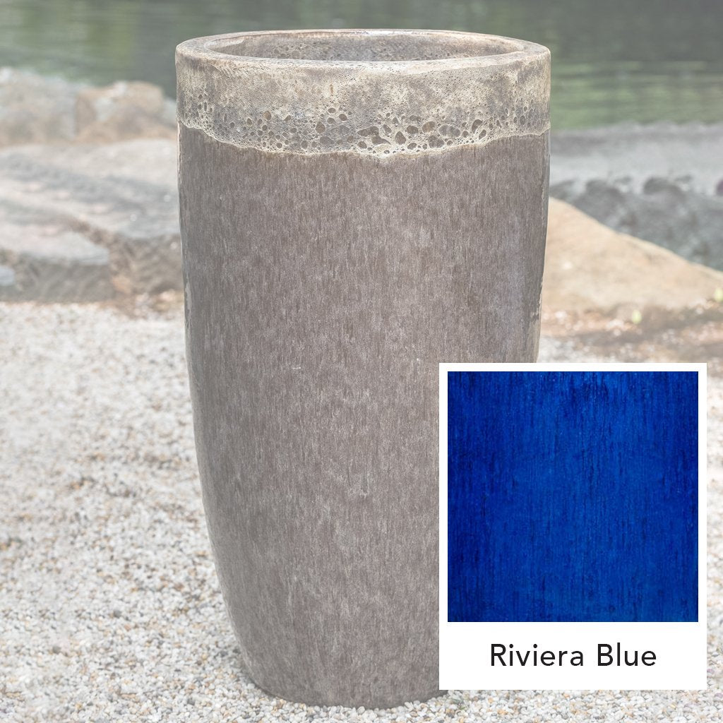 Ixtapa Planter || Riviera Blue