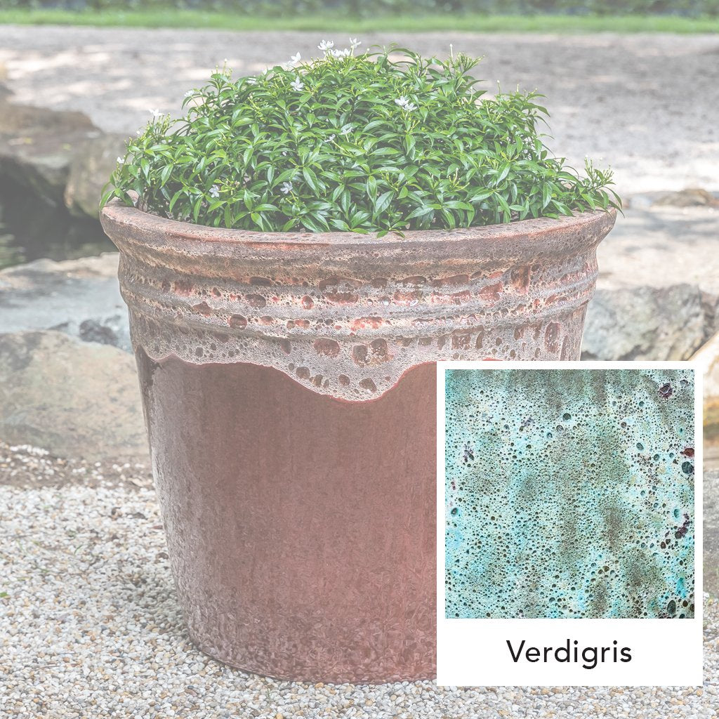 Baia Planter || Verdigris