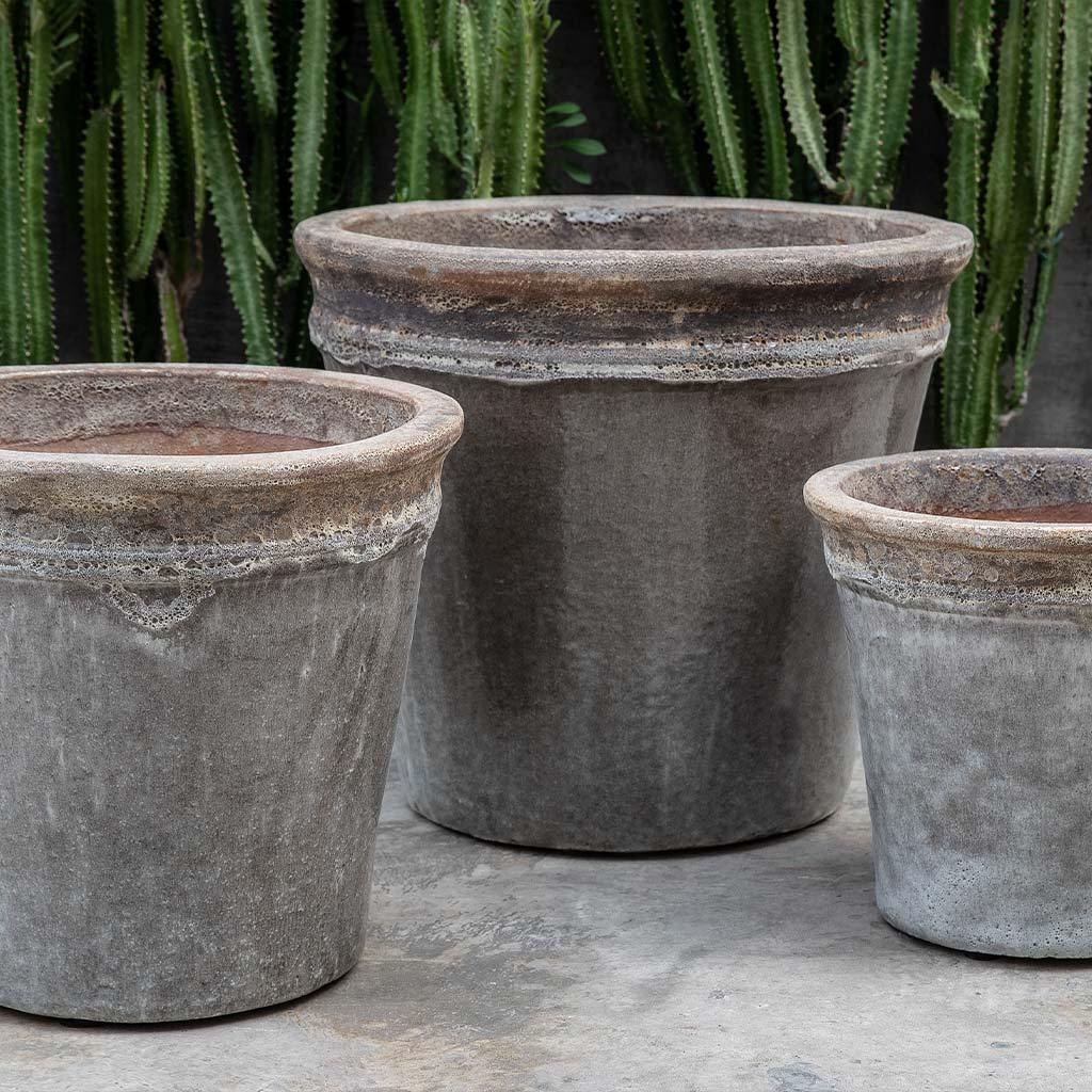 Baia Planter || Beachcomber Grey Mist