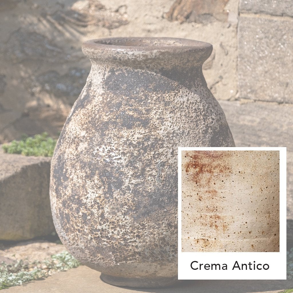 Ménerbes Gefäß || Crema Antico