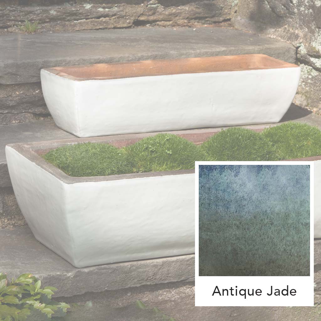 Rustikaler Pflanztopf  || Antike Jade