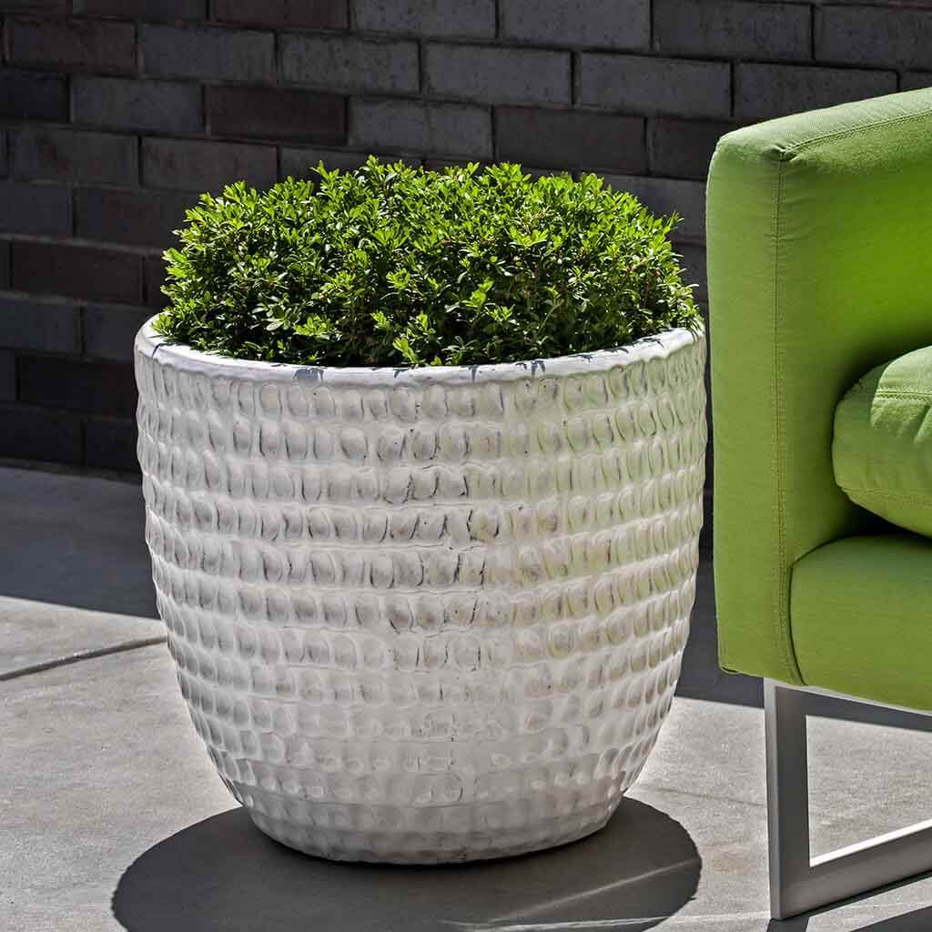 Jardinera Dimple || Blanco Antiguo