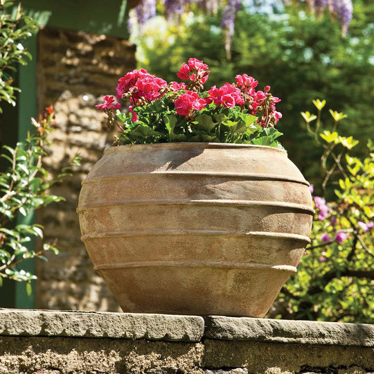 Thea Planter || Antico Terra Cotta