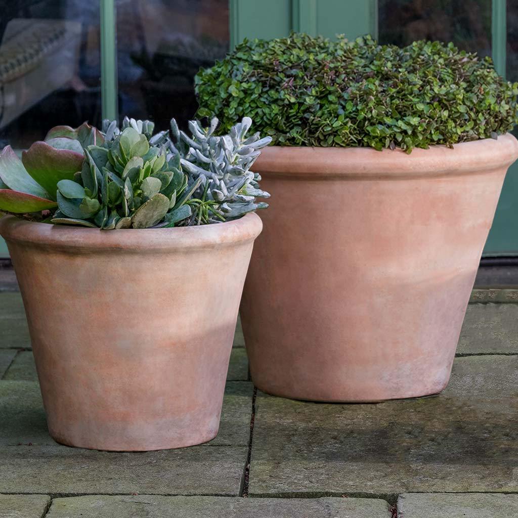 Cortona Planter, Large || Terra Cotta