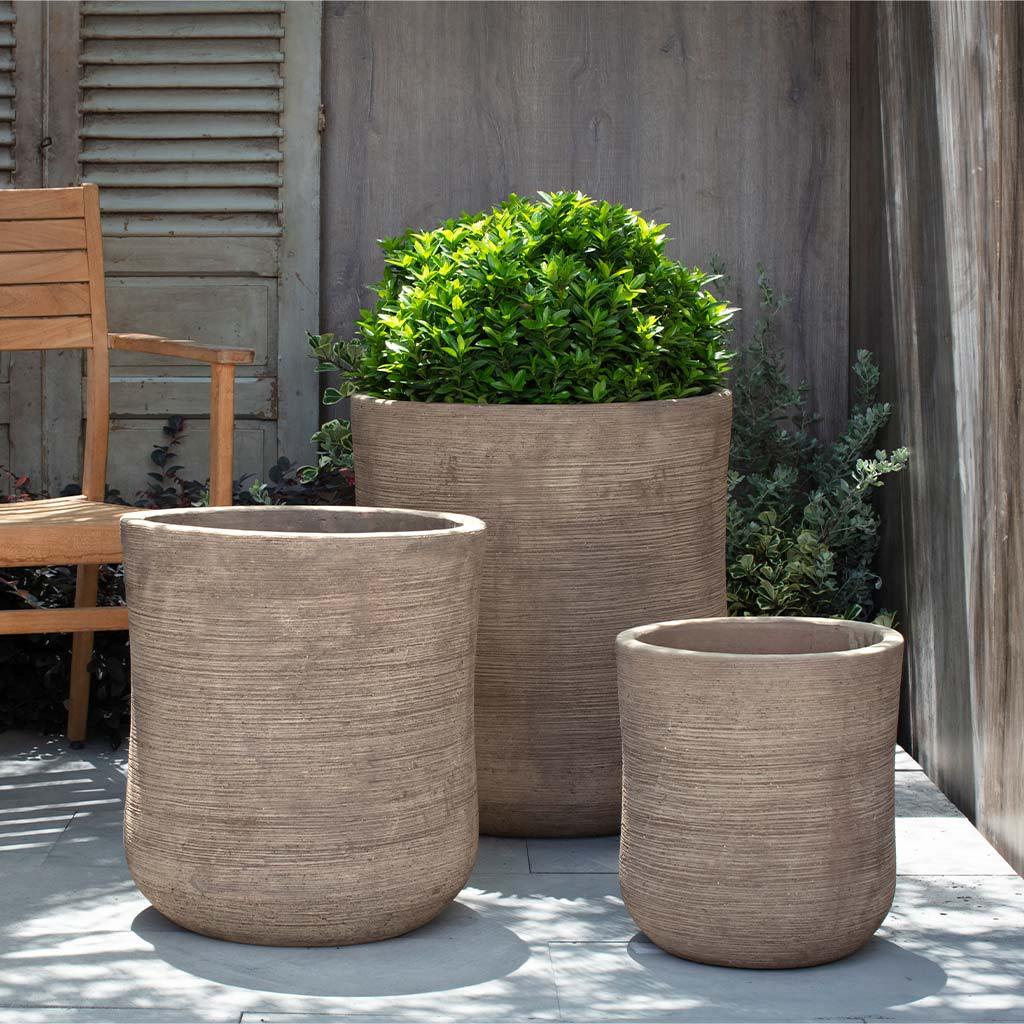 Aspen Planter || Brown Terra Cotta