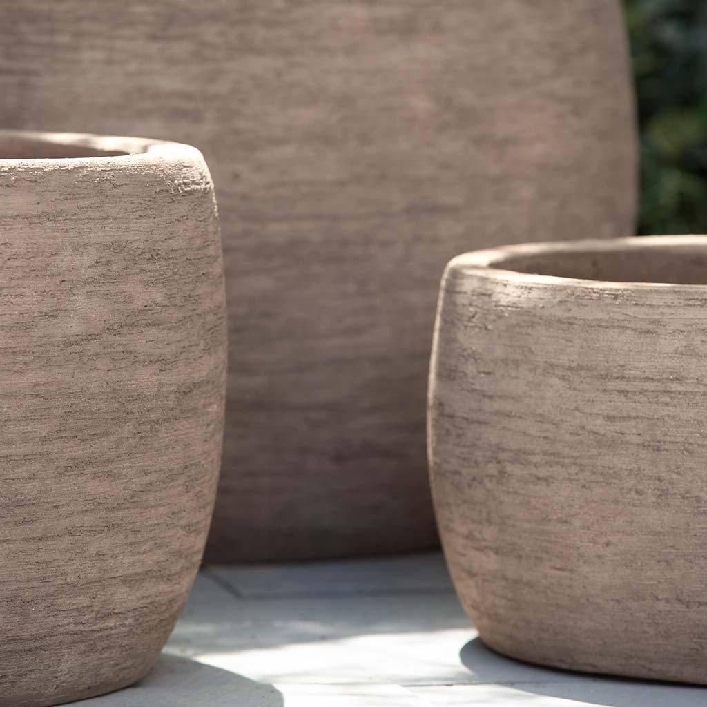 Denali Planter || Brown Terra Cotta