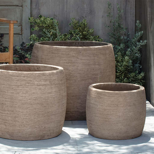 Denali Planter || Brown Terra Cotta