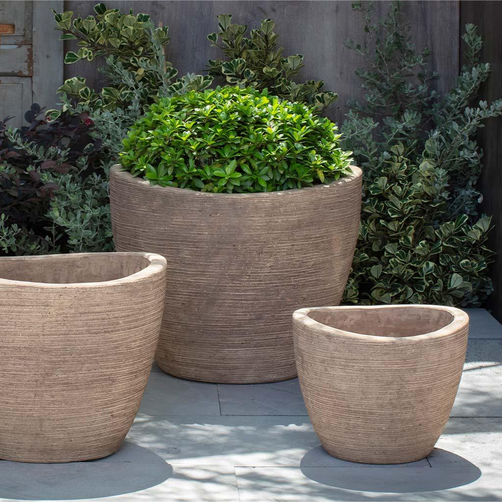 Belize Planter || Brown Terra Cotta