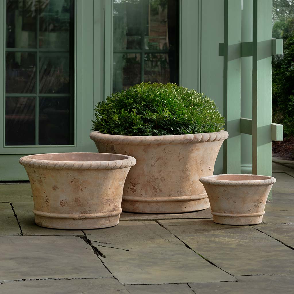 Corda Planter || Antico Terra Cotta