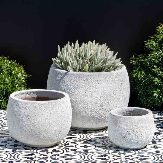 Cantagal Planter || White Coral