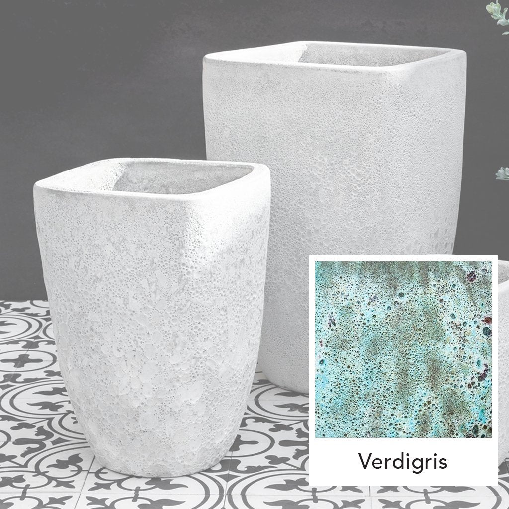 Teo Planter || Verdigris