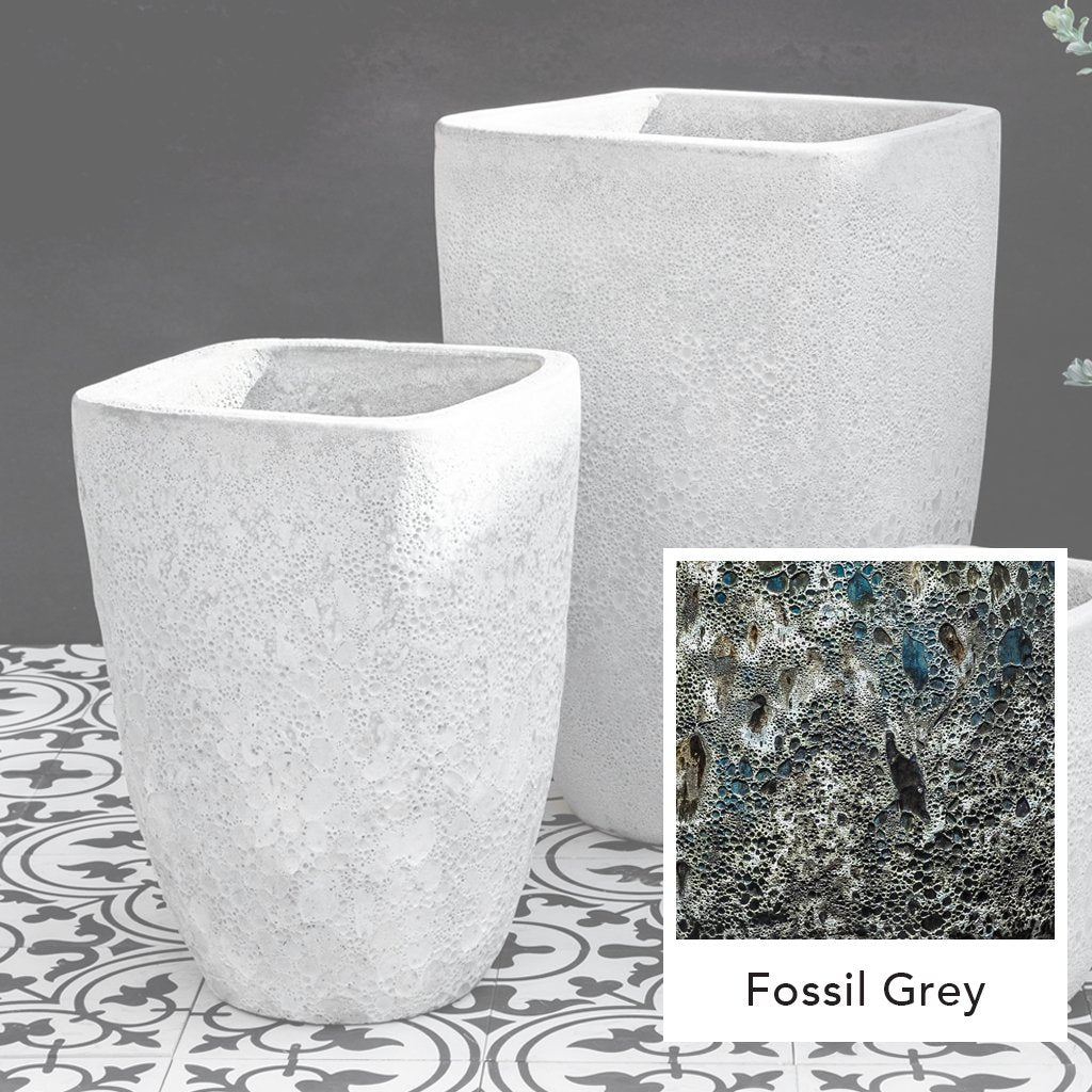 Teo Planter || Fossil Grey
