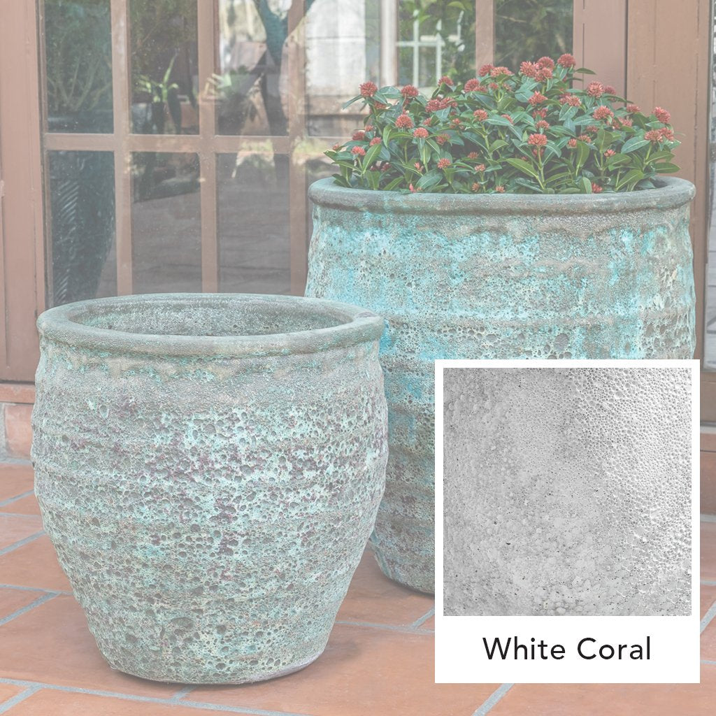 Knossos Planter || White Coral