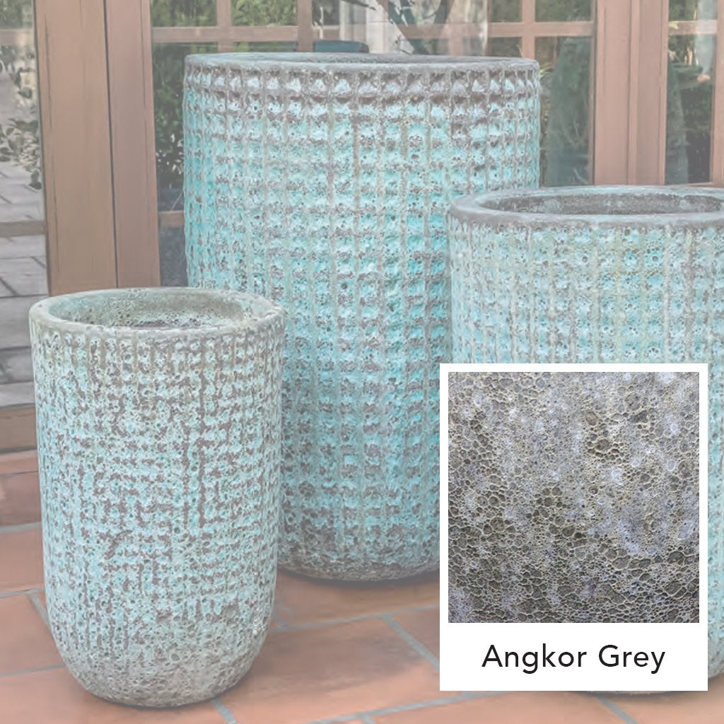 Escada Planter, Tall || Angkor Grey