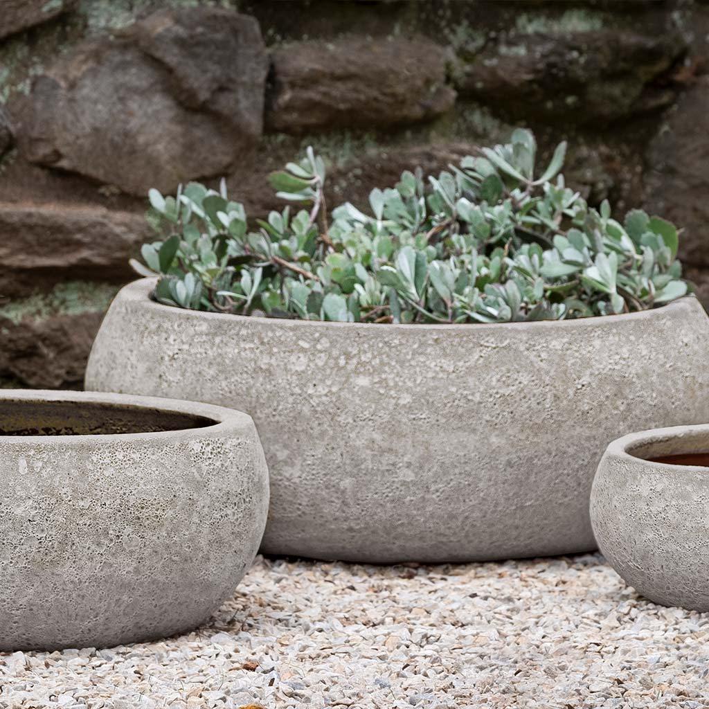 Zaha Planter || Angkor Light Grey