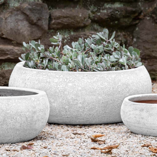 Zaha Planter || White Coral
