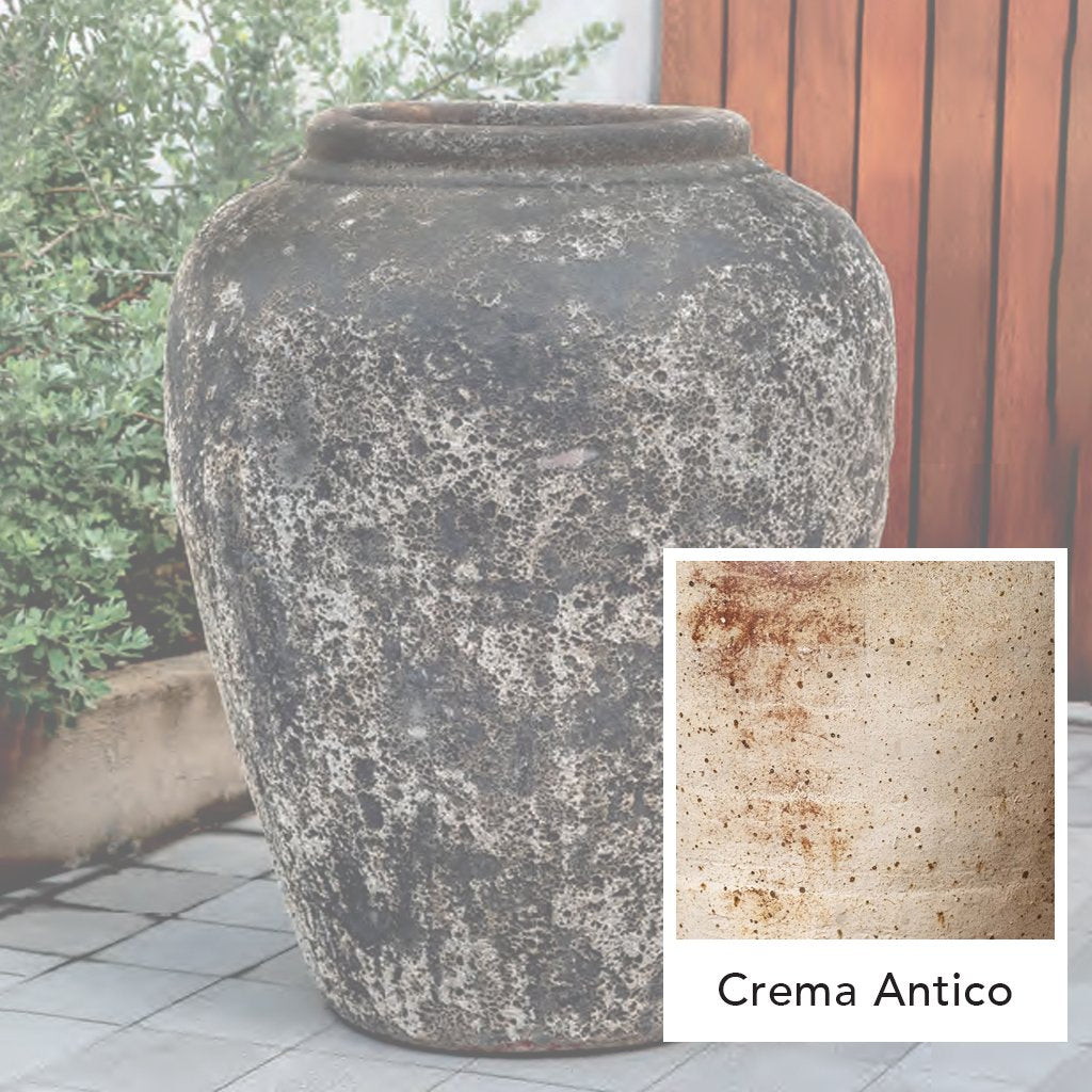 Larissa Jar || Crema Antico