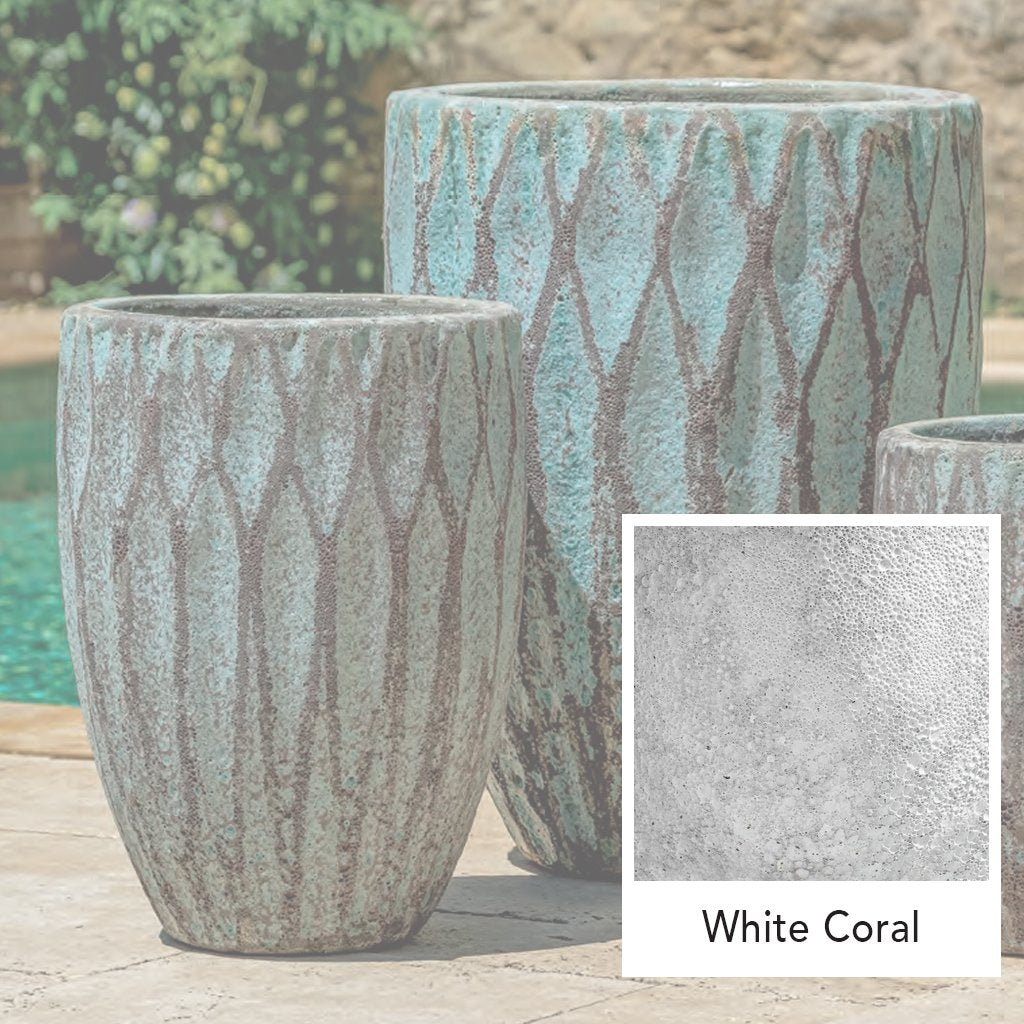 Jardinière Tortona || Corail Blanc