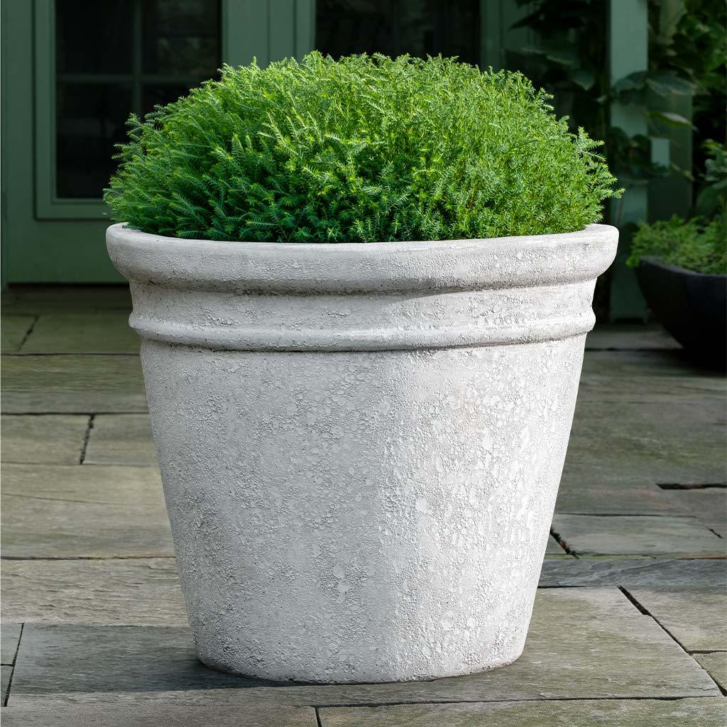 Marchand Planter || White Coral