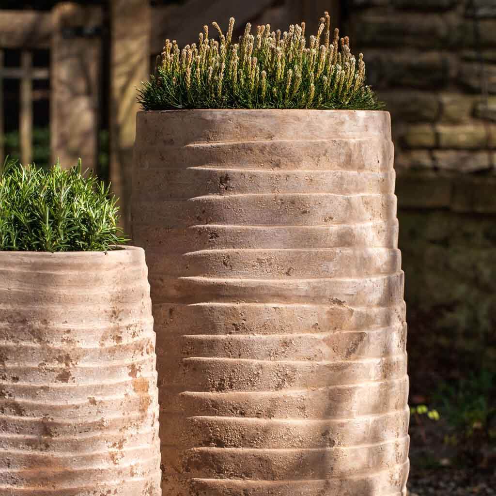 Ipanema Planter, Tall || Antico Terra Cotta