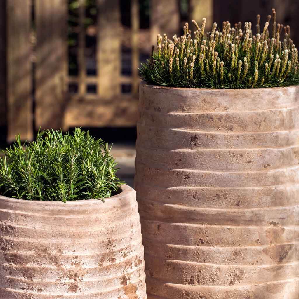 Ipanema Planter, Tall || Antico Terra Cotta