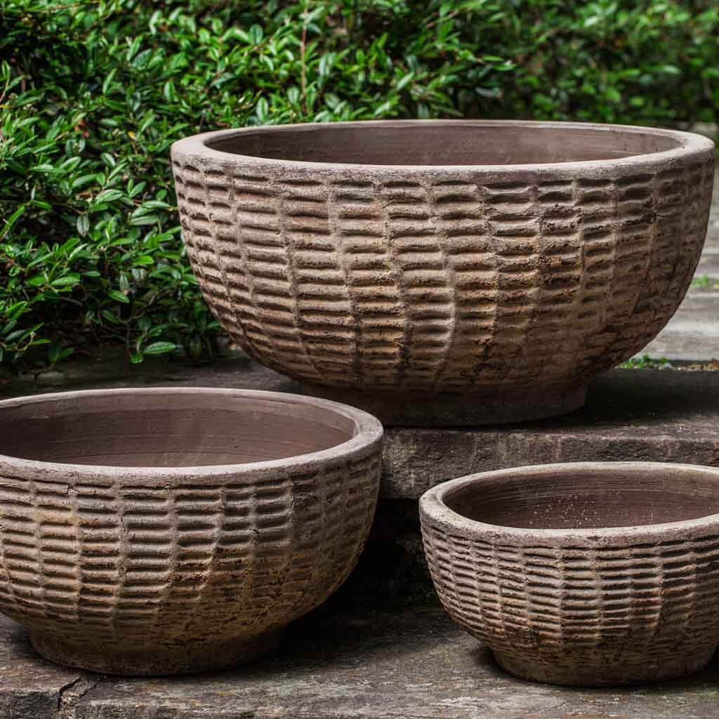 Lattice Basket || Antico Terra Cotta