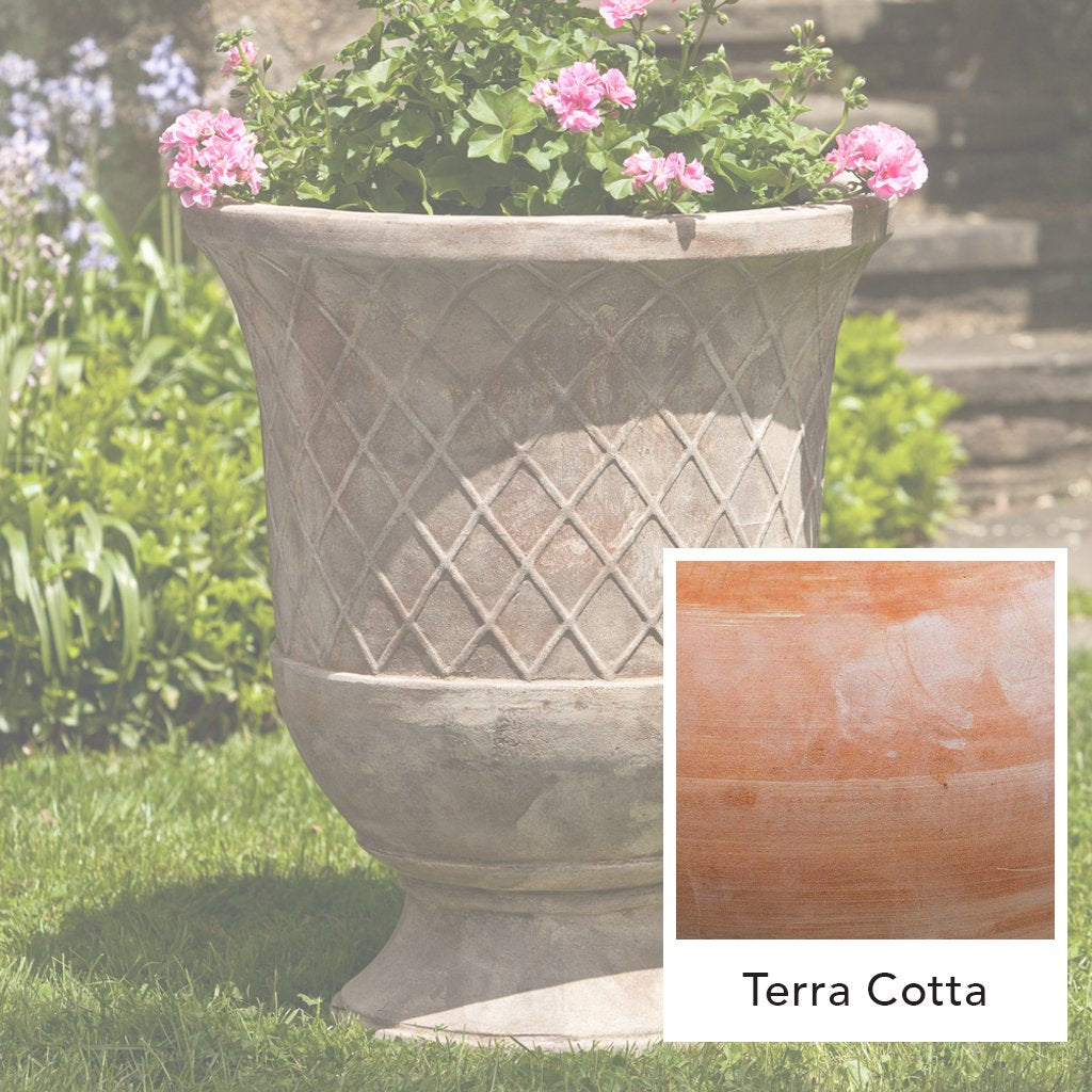 Pomezio Urn || Terra Cotta