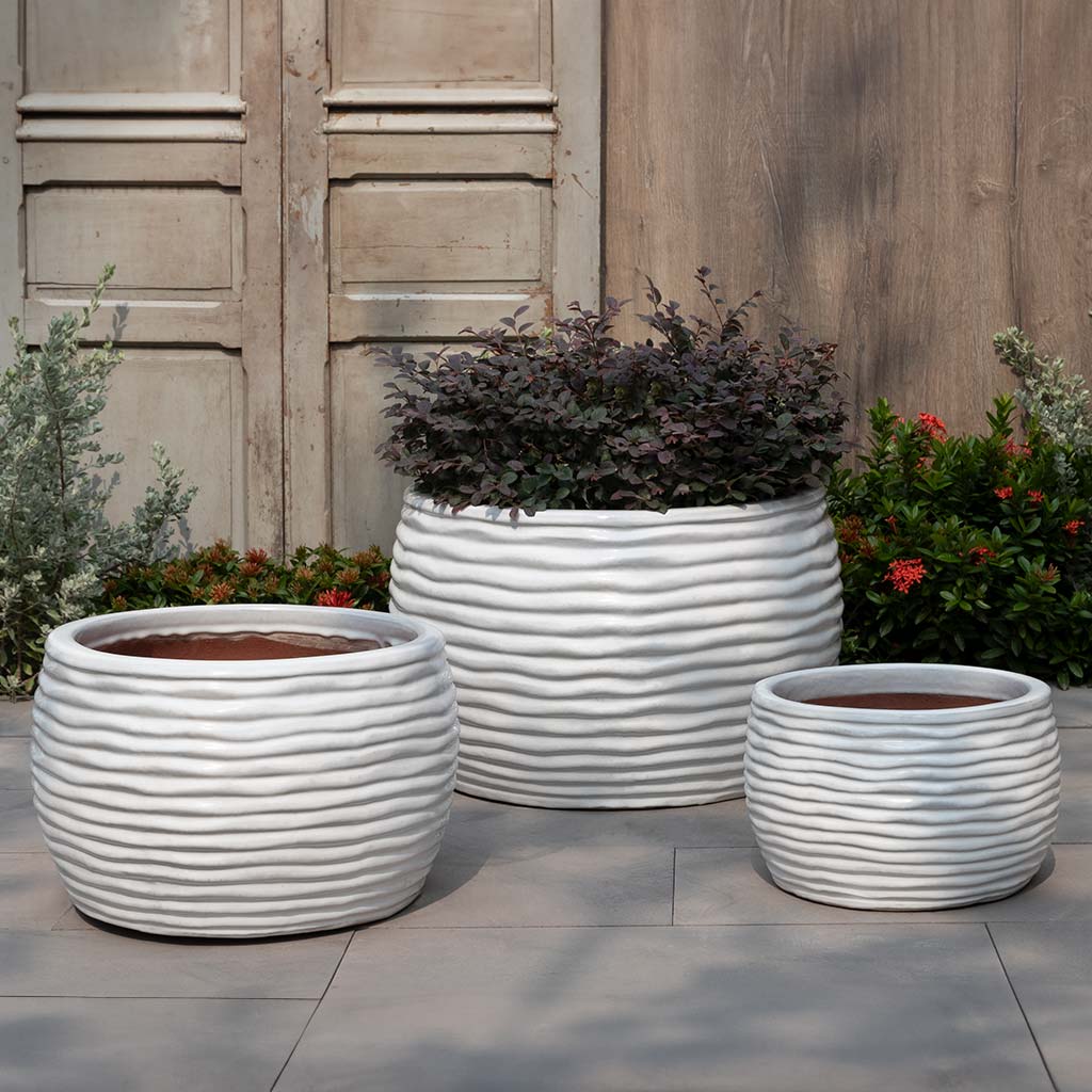 Montauk Planter || Antique White