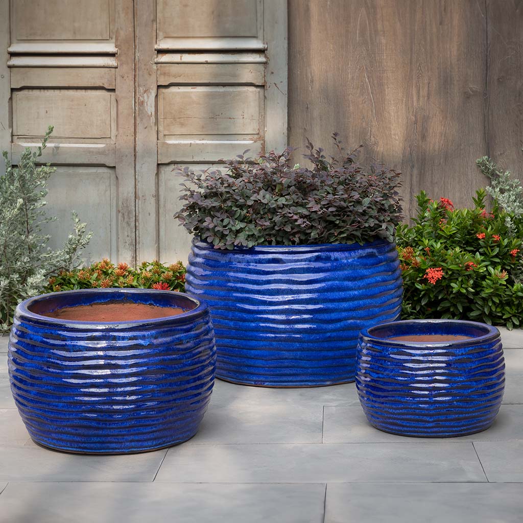 Montauk Planter || Riviera Blue