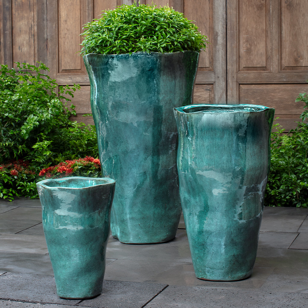 Jardinera Foxglove, Alta || Jade Antiguo