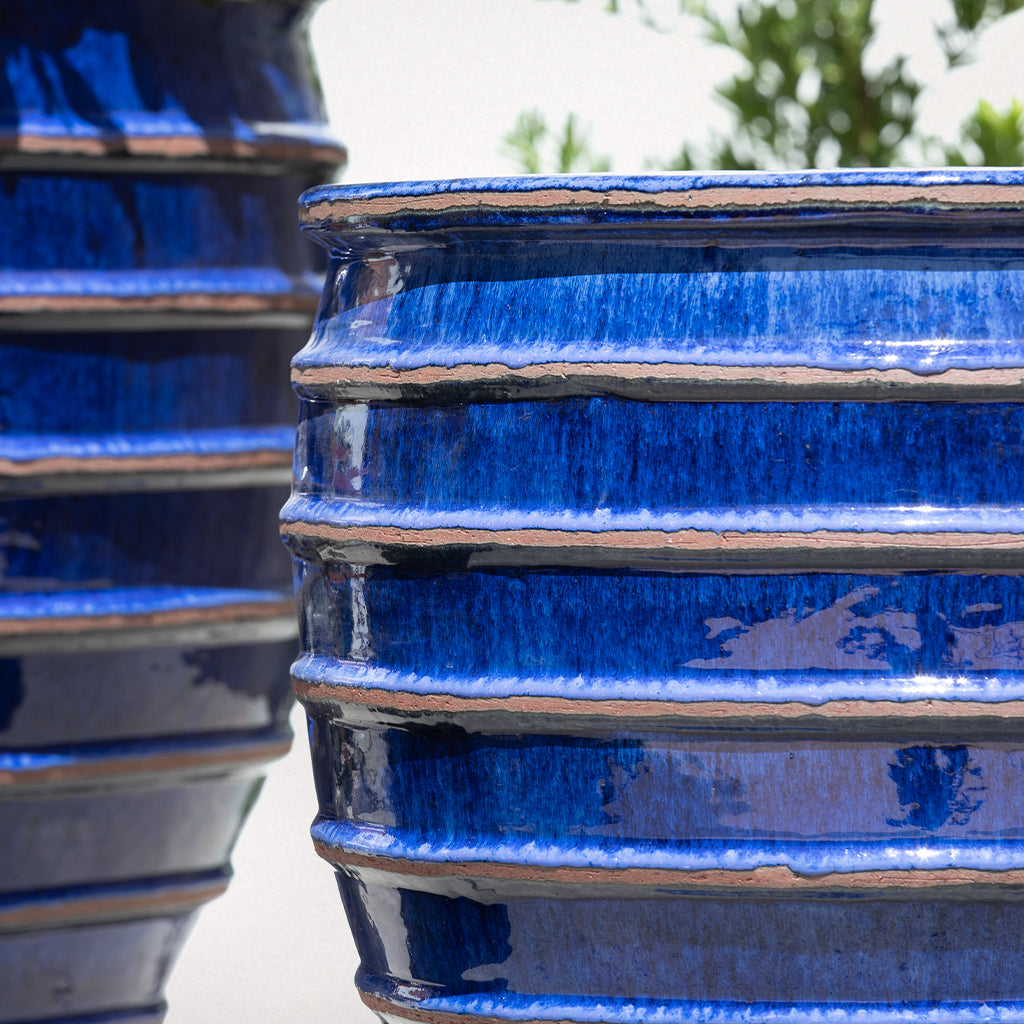 Vari Planter || Antique Riviera Blue