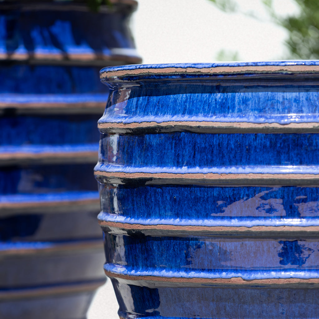 Vari Planter || Antique Riviera Blue