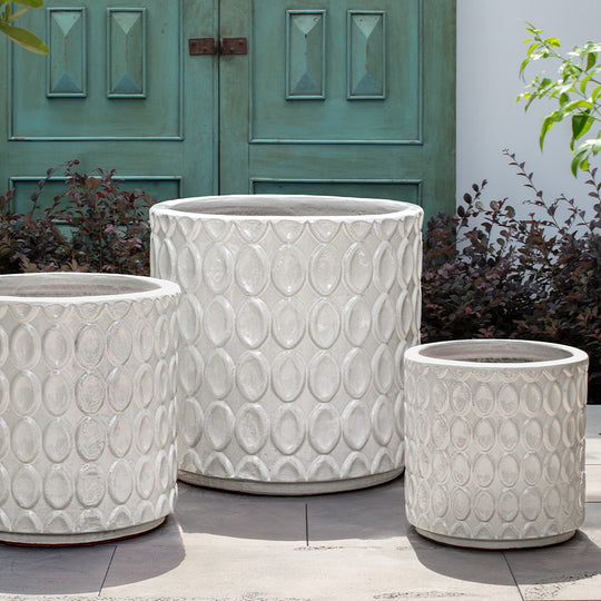 Oriel Planter || Antique White