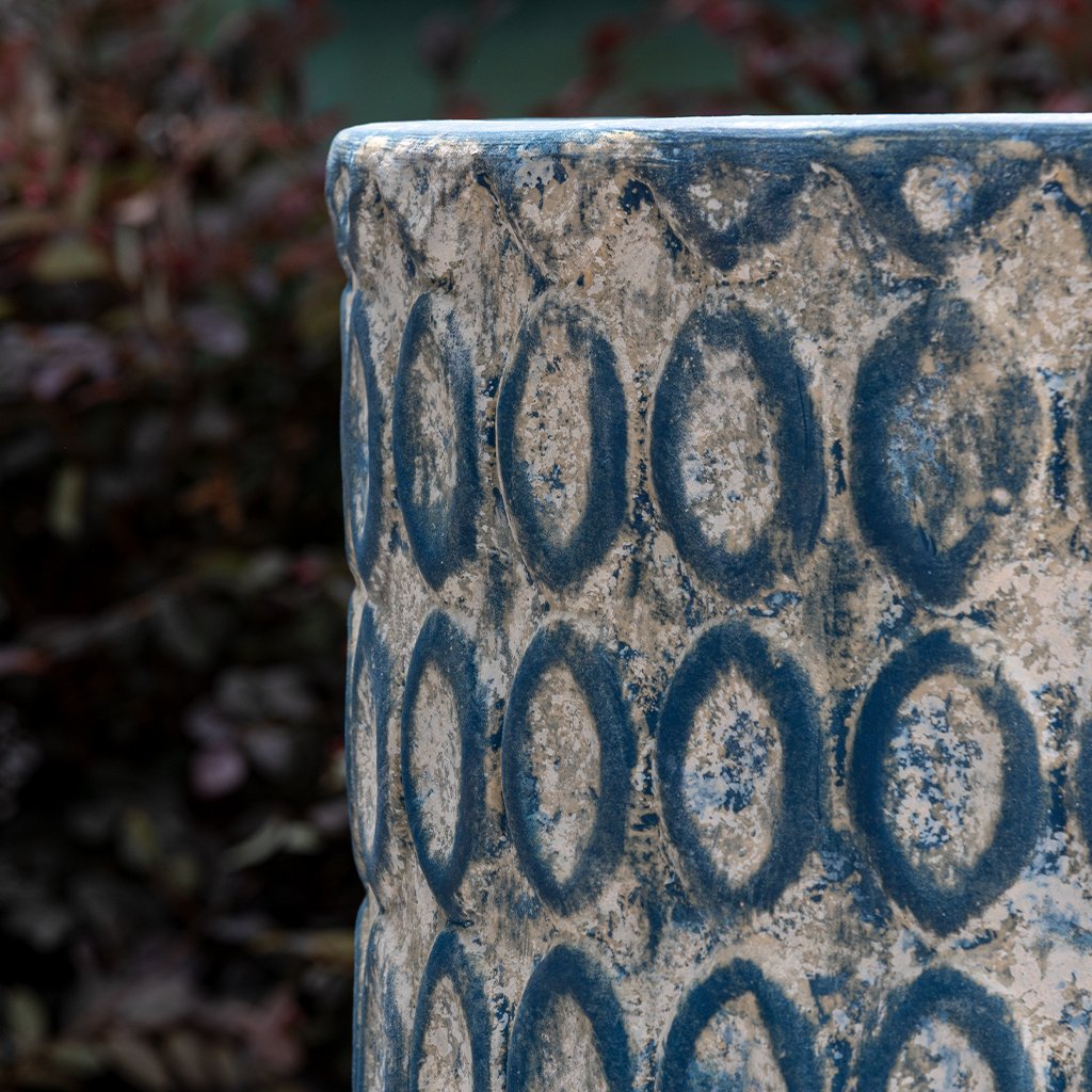Oriel Planter || Murano Blu
